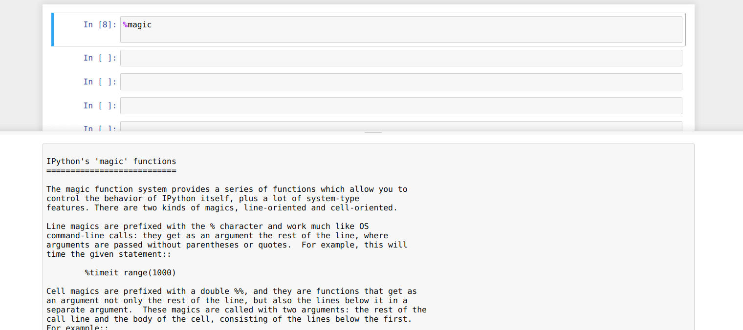 توابع جادویی ژوپیتر نوت بوک
